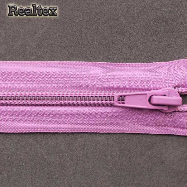 Молния витая Т.5 60см разъемная цв.172С сиреневый