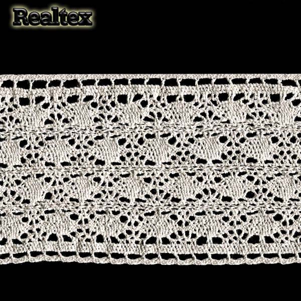 Кружево вязаное 125мм 125.01.095 цв.04 лен