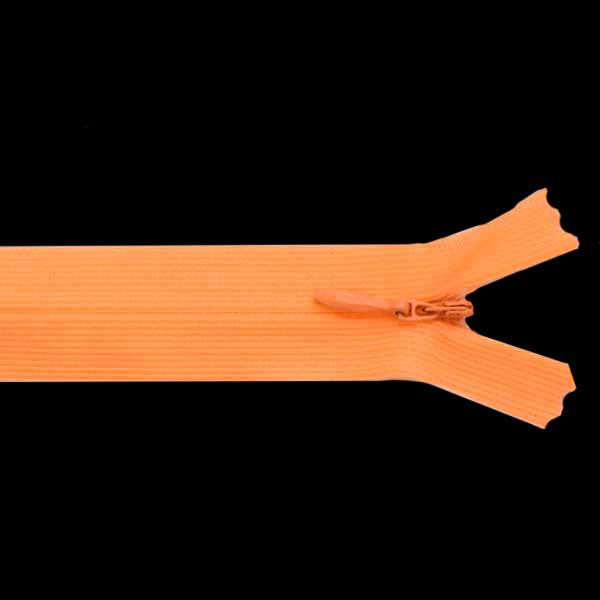 Молния потайная G-013P 50см цв.342 кислотно-оранжевый