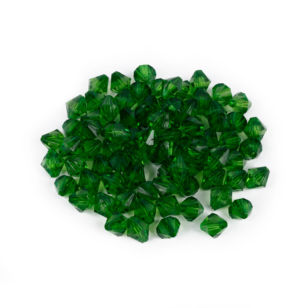 Бусины акриловые ARO-1 "Zlatka" 9*10мм цв.175 зелёный