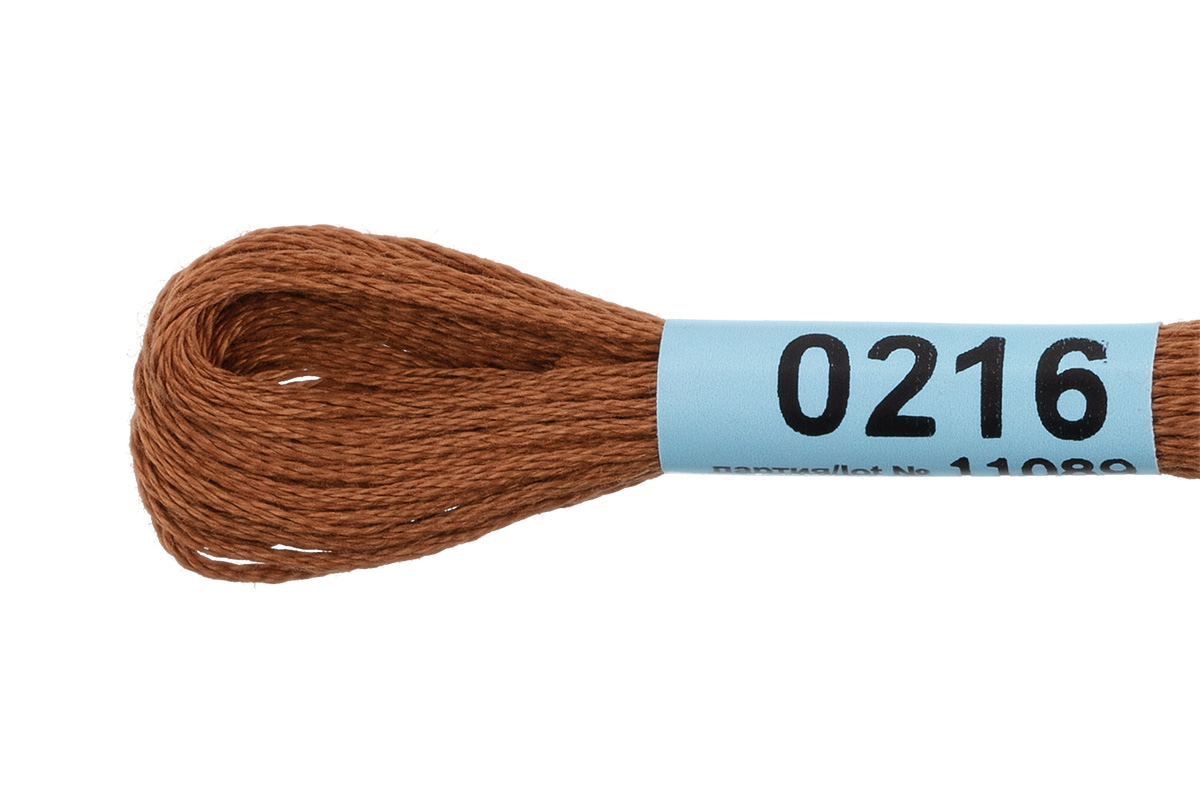 Мулине "Гамма" цв.0216 св.коричневый