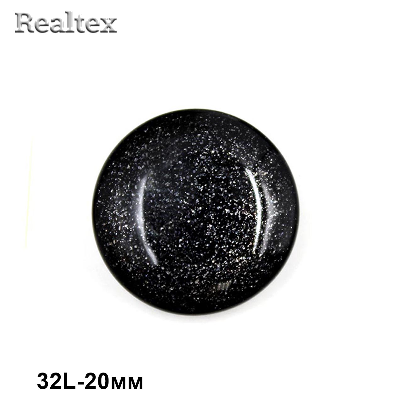 Пуговицы CR P-45 32L (72шт) цв.Blk-02