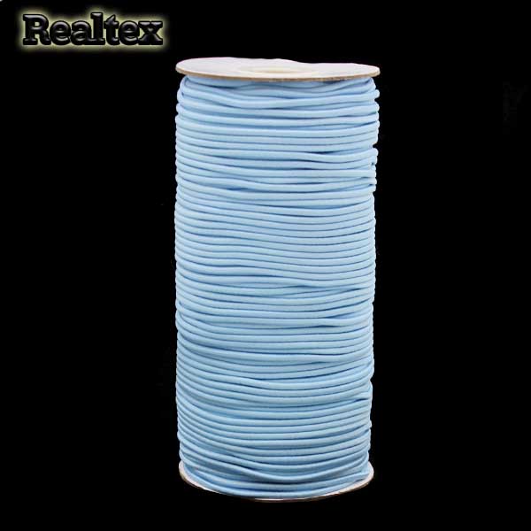 Резинка шляпная 2мм TBY (100м) цв.F184 голубой
