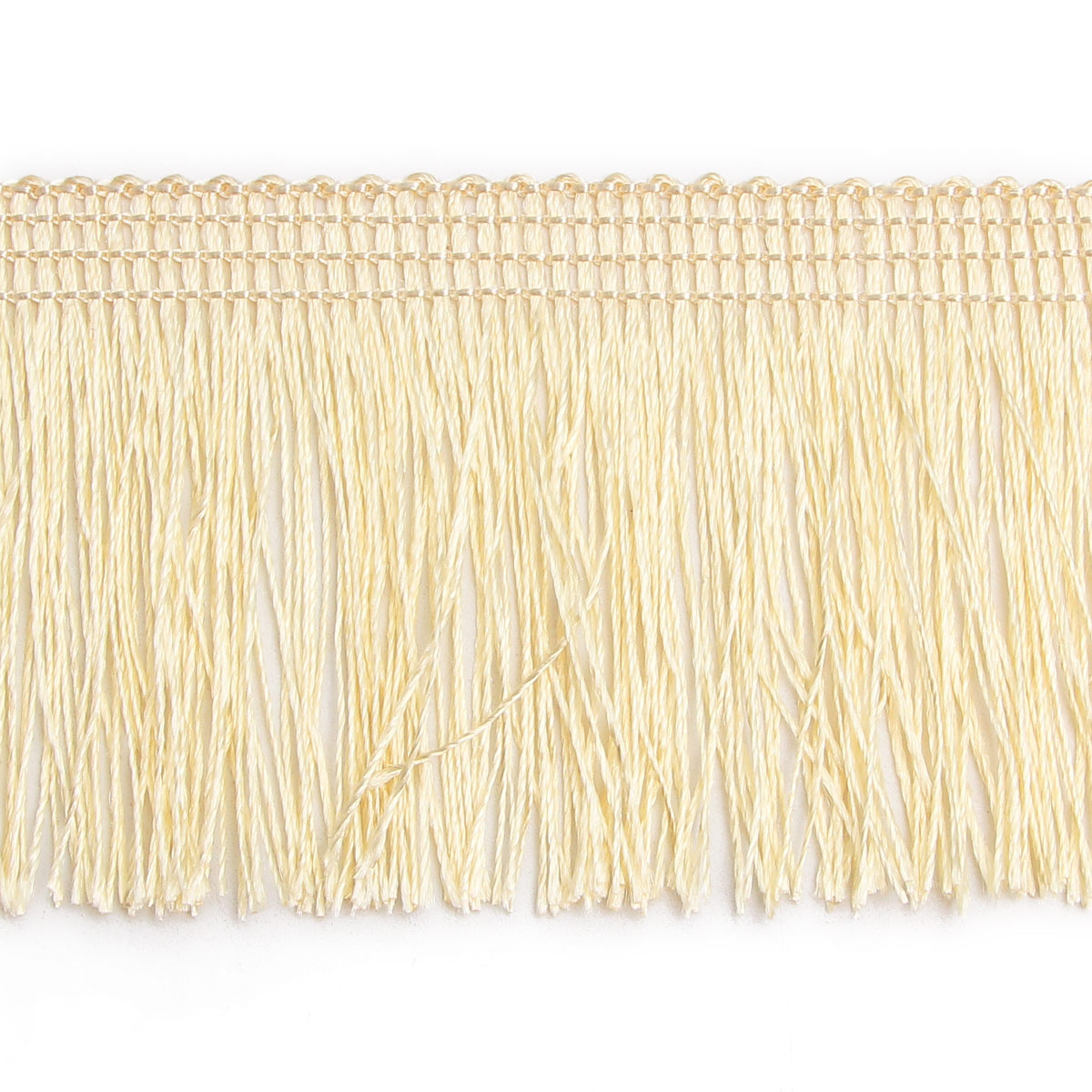Бахрома  63мм 0390-0310 цв.055 кремово-жёлтый