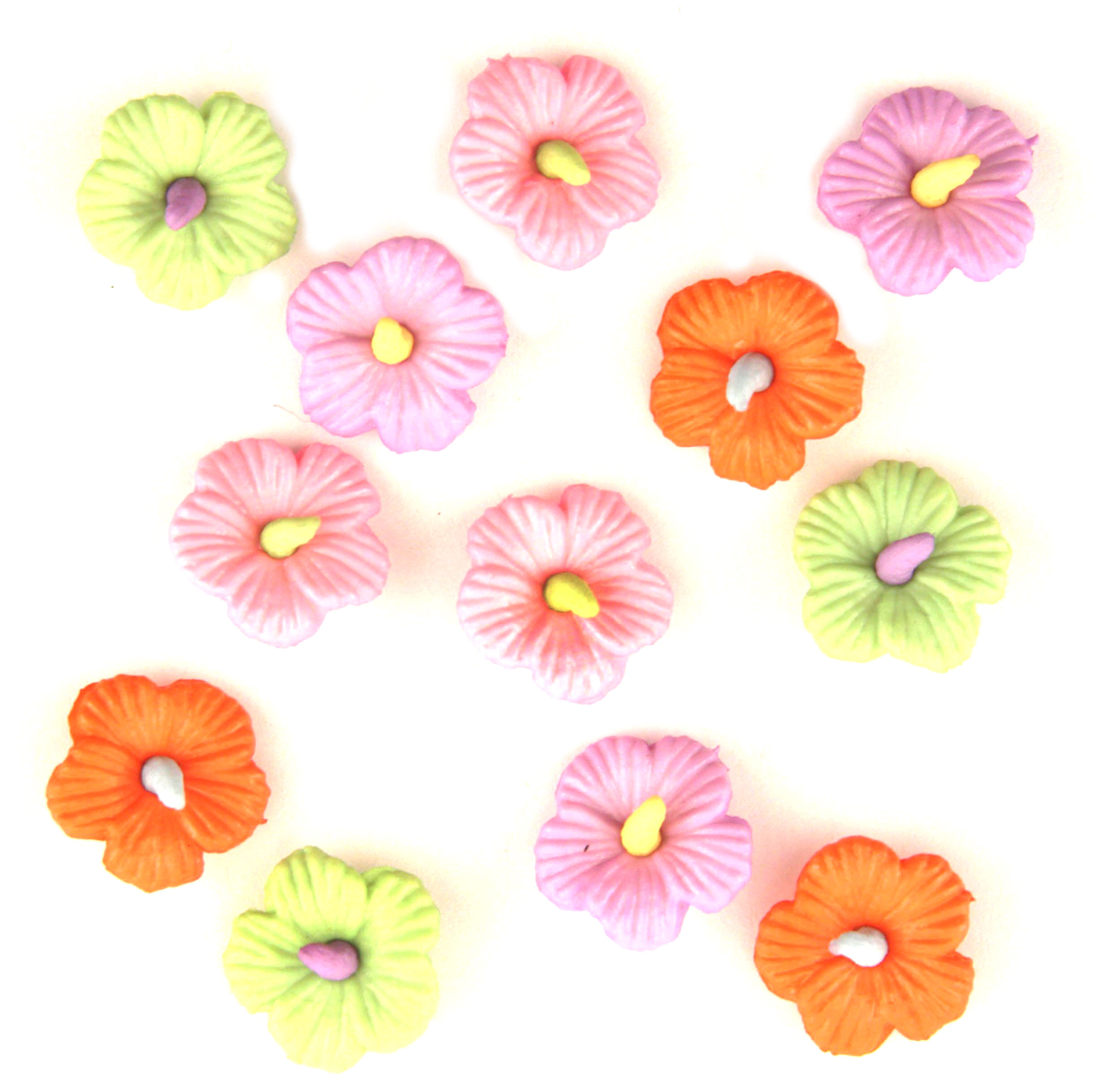 Фигурки для декорирования 4244 "Гавайские цветы "