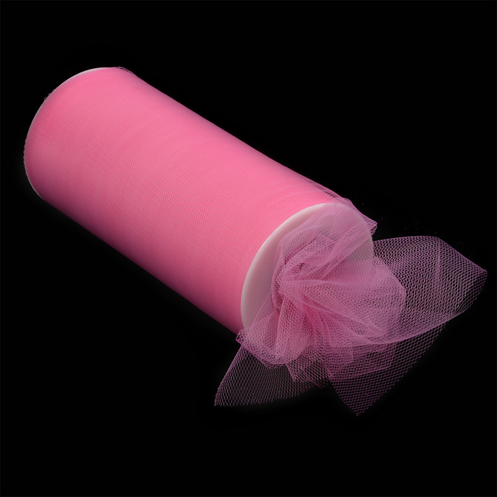 Фатин средней жесткости TBY.C ш.150мм цв.41 темно-розовый