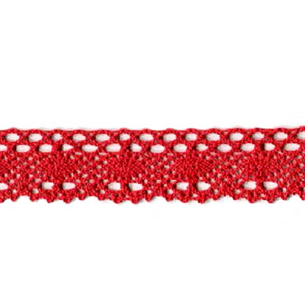 Кружево вязаное  40мм 40.01.192 цв.16 красный