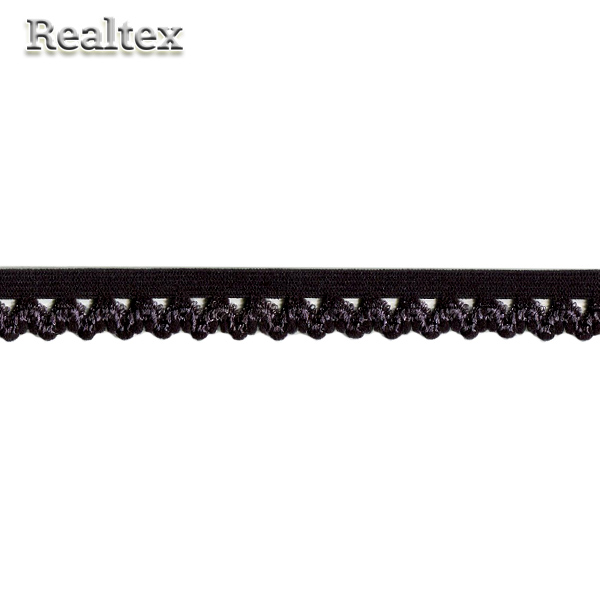 Резинка бельевая Realtex 2095 14мм (50м) цв.черный