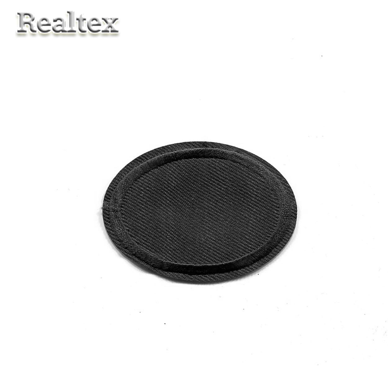  Термоаппликации Realtex S-4453 "Овал" цв.черный