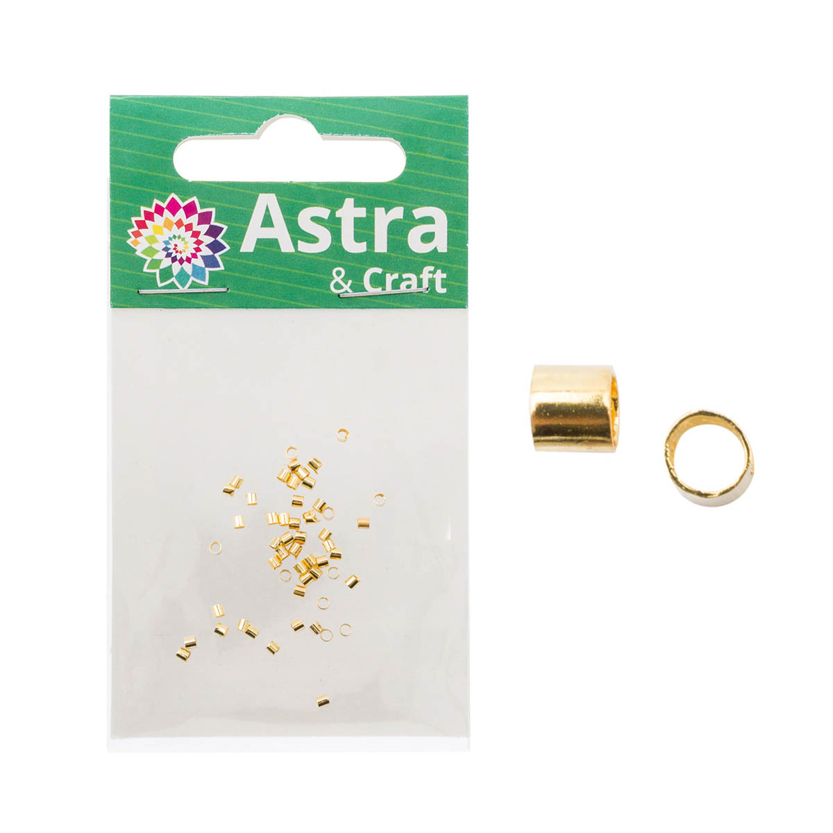 Кримп "Астра" 4AR229 2мм (50шт) цв.золото