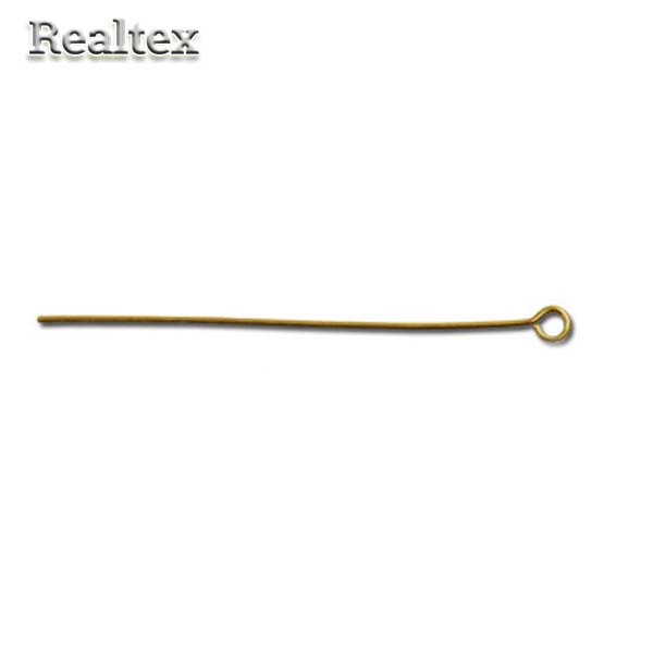 Штифт с петлей "Zlatka" DC-102 цв.01 золото 