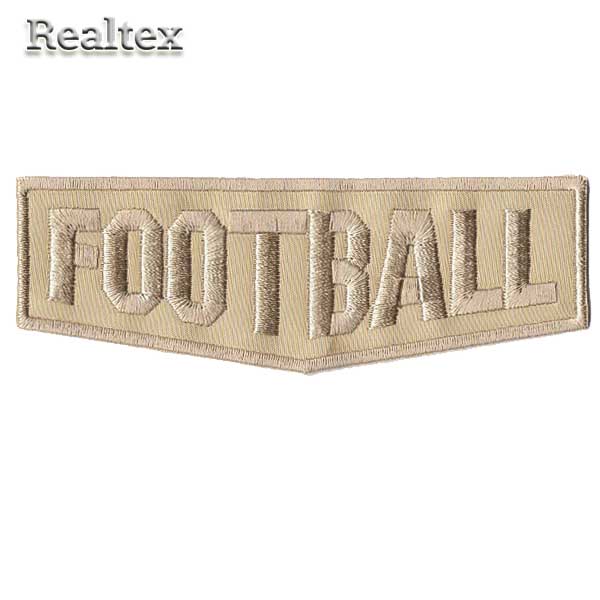 Термоаппликации 54224 "Football" цв.бежевый