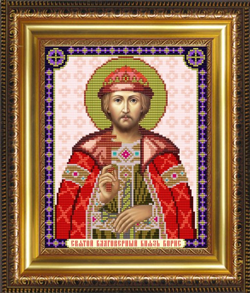 Рисунок на ткани VIA-4048 "Св.Благоверный Князь Борис" (Art Solo)
