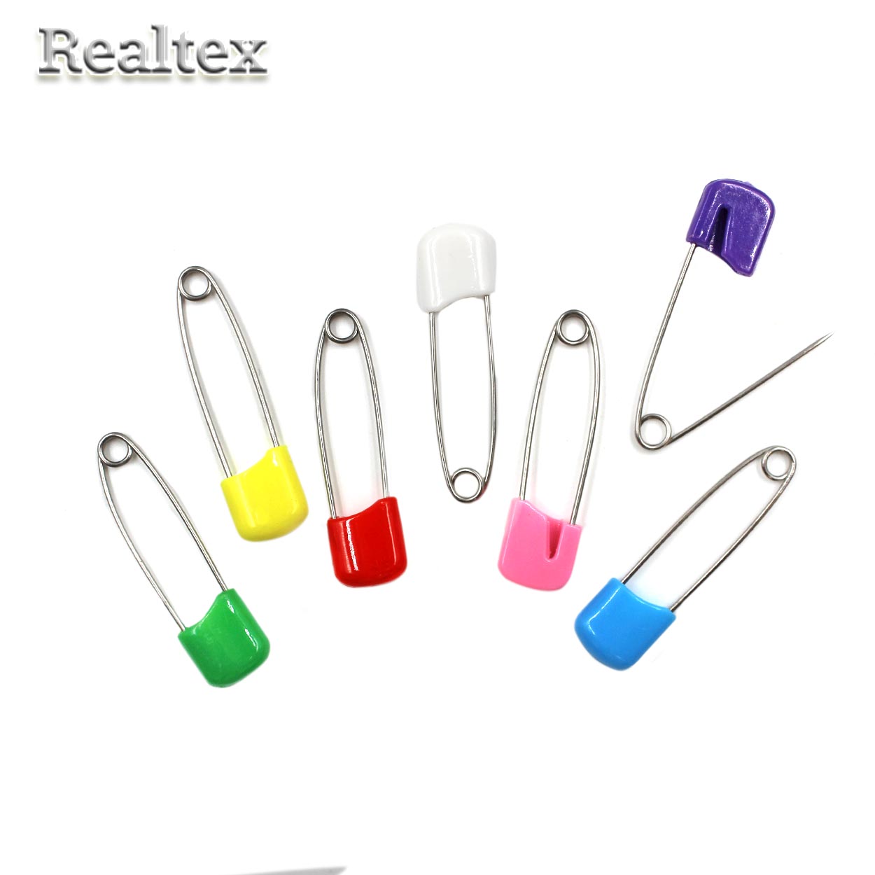 Булавки английские декоративные Realtex 41мм (100шт)