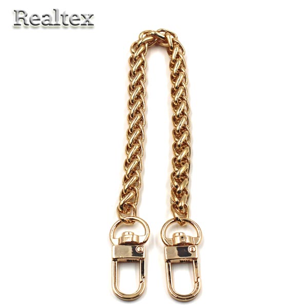 Цепочка с карабином для ключей RS 7.0мм  25см цв.золото