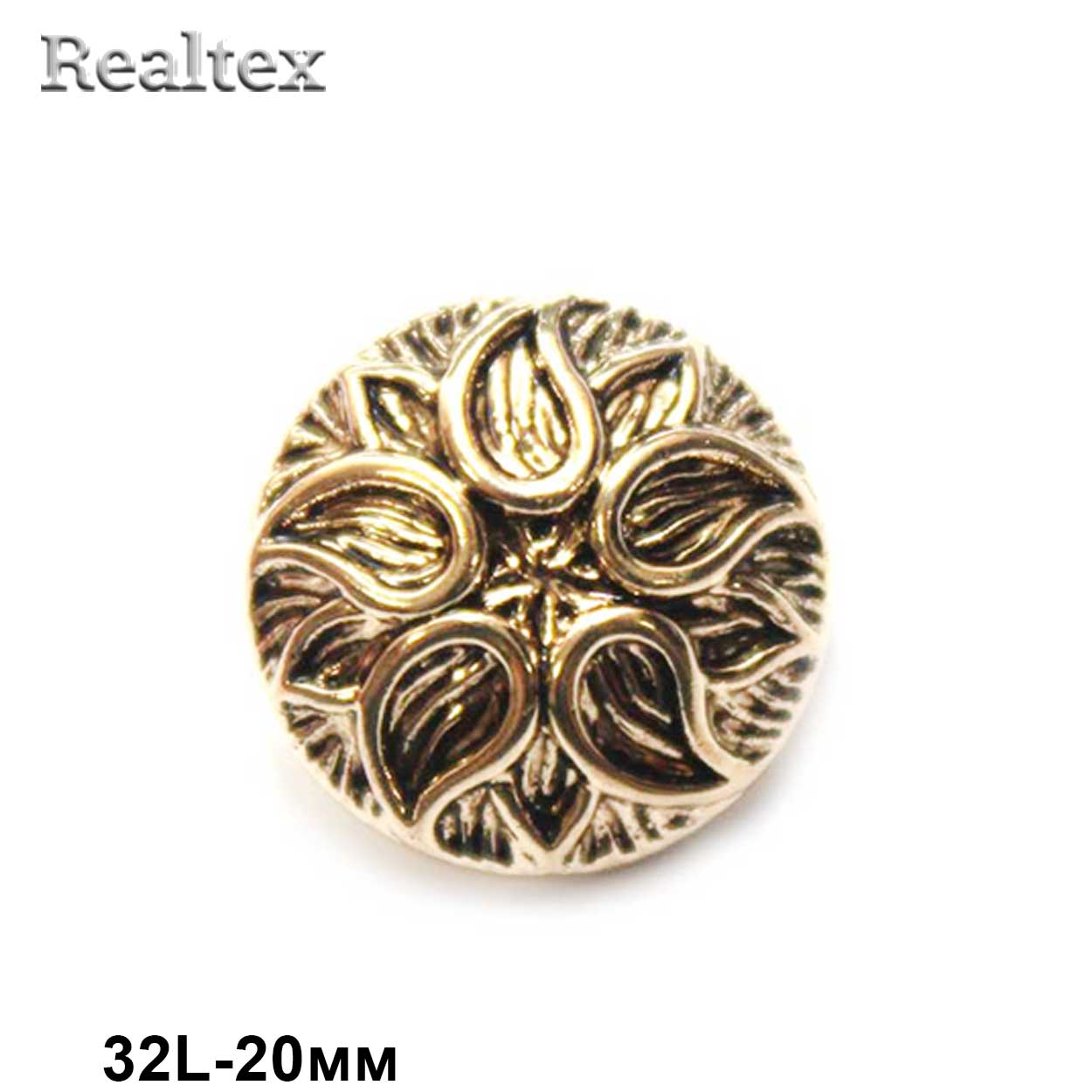 Пуговицы LA 1368 32L (72шт) цв.AG 