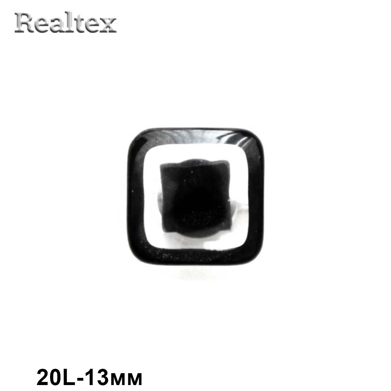 Пуговицы CB M-97 20L (36шт) цв.Blk-02