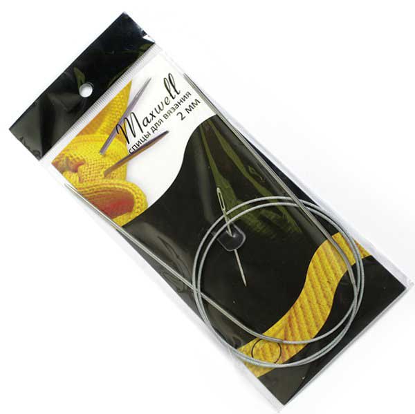 Спицы круговые на тросике 40см 40-20 Maxwell 2,0мм 