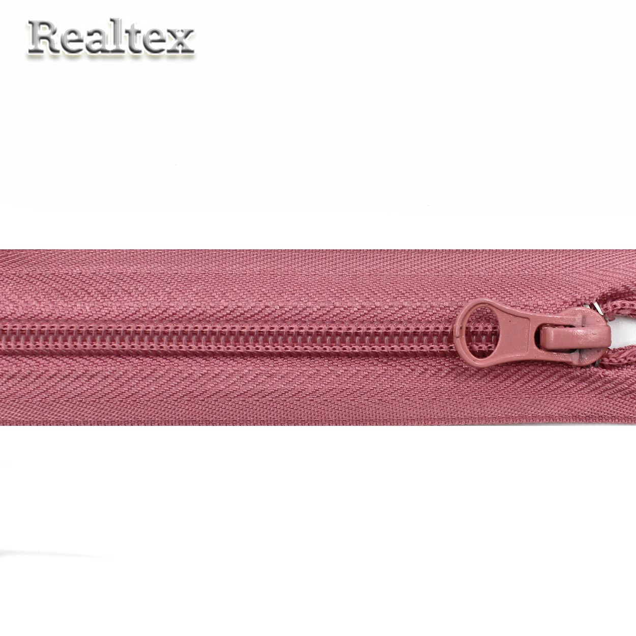 Молния витая Т.5 50см разъемная цв.070S пудрово-розовый