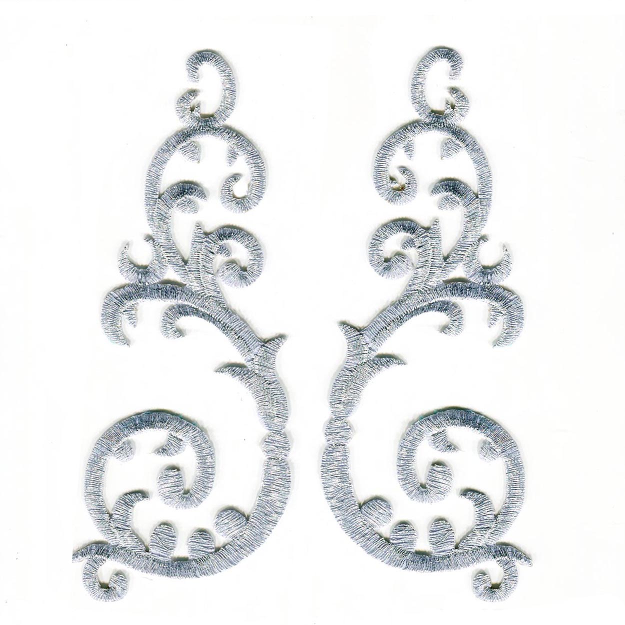 Термоаппликации орнамент Реалтекс R-4692 цв.серебро