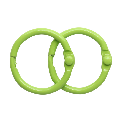 Кольца для альбомов 20мм 5AS-102 цв.салатовый