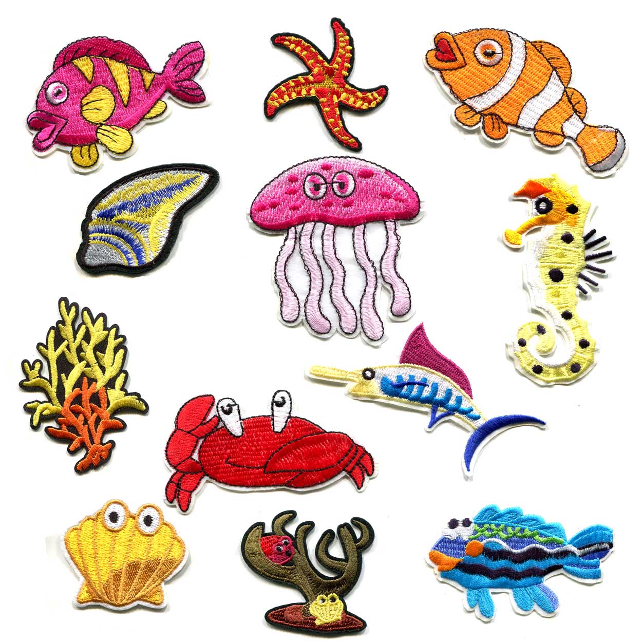 Термоаппликации детские RS 1189 "Морские жители" 