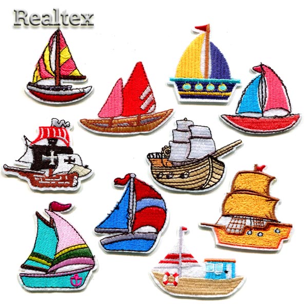 Термоаппликации детские RS 1190 "Кораблики"