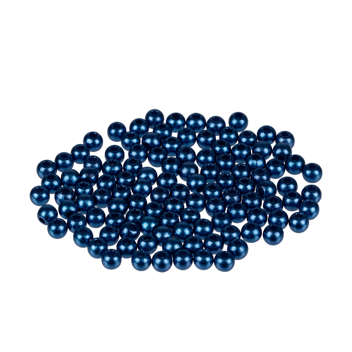 Бусины  4мм "Zlatka" PB (100шт) цв.59 тёмно-васильковый
