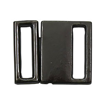 Застежка металлическая "Blitz" BBT-041 16*13мм цв.06 черный никель