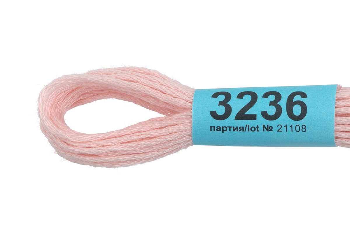 Мулине "Гамма" цв.3236 розовый 