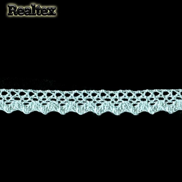 Кружево вязаное  16мм 16.01.078 цв.19 мята