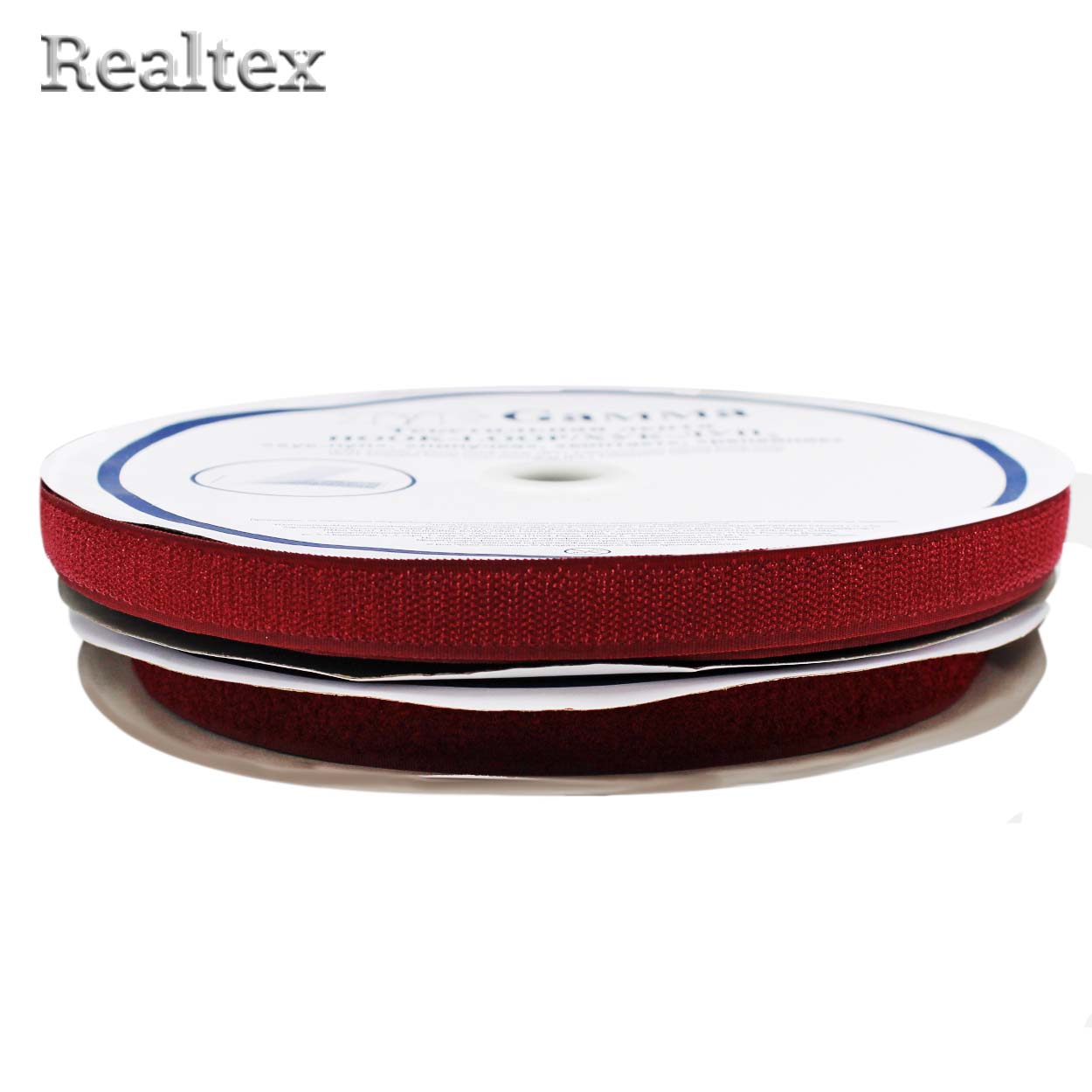 Липучка 20мм LG-20 цв.030 бордовый