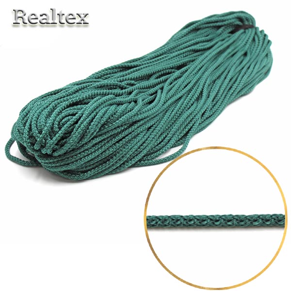 Шнур полипропиленовый 5мм ТМ-5 цв.тёмно-зелёный 4.8