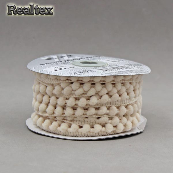 Тесьма декоративная FBL-04 10мм "Blitz" цв.061 св.св.бежевый