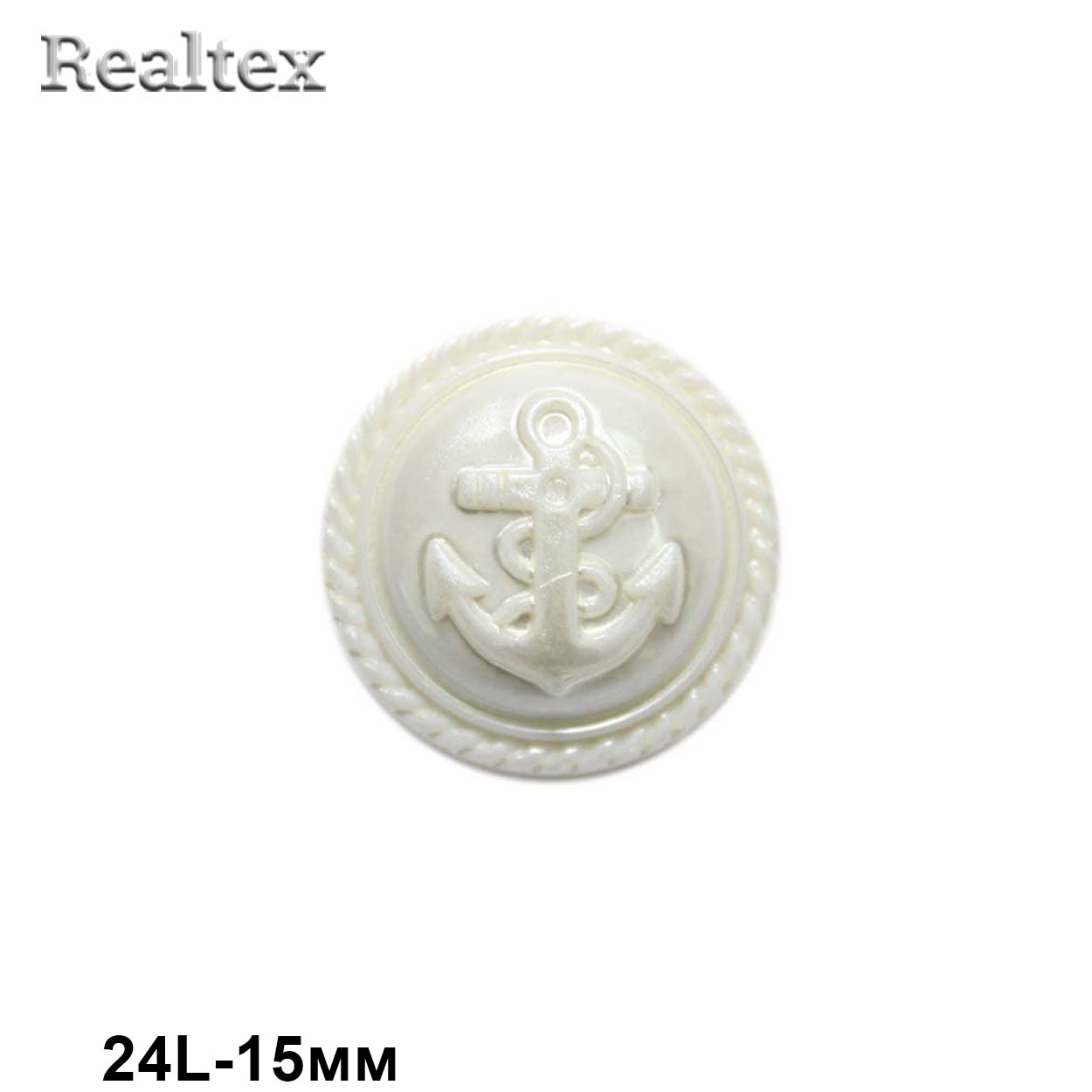 Пуговицы TB 1281 24L (72шт) цв.Pearl 