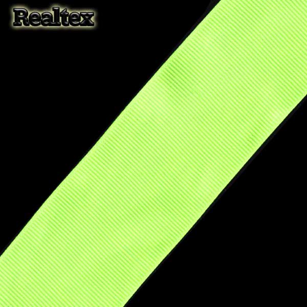 Лента репсовая 38мм Ideal (27,4м) цв.544 флуоресцентный салатовый
