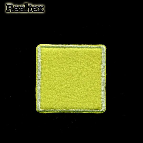 Термоаппликации 010Ф "Квадрат" цв.салатовый 