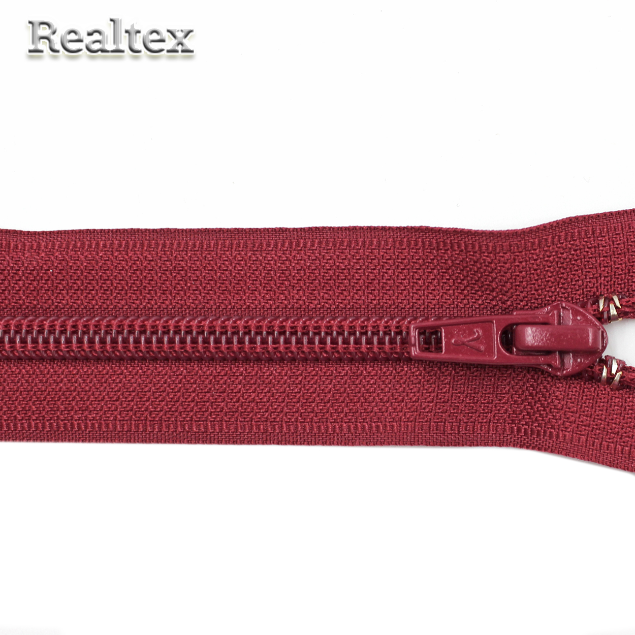 Молния обувная G007A Т.7 25см неразьемная цв.172 бордовый