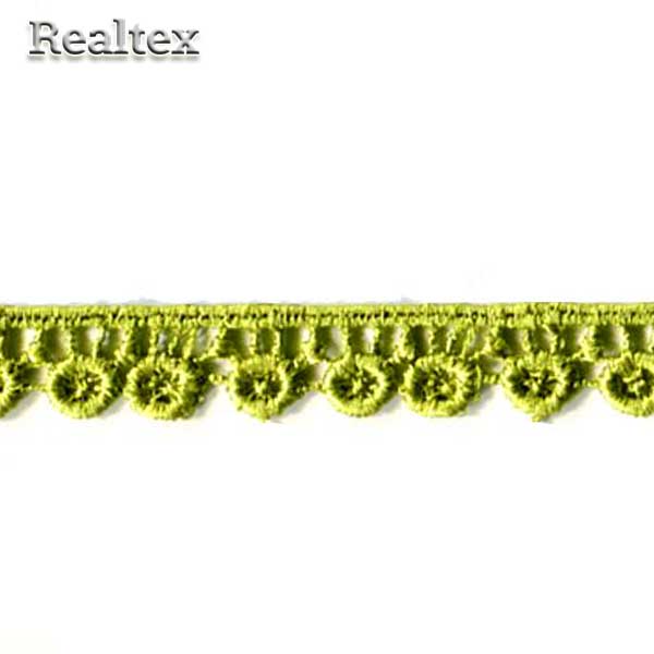 Кружево  12мм МА-555 цв.E4 т.оливковый