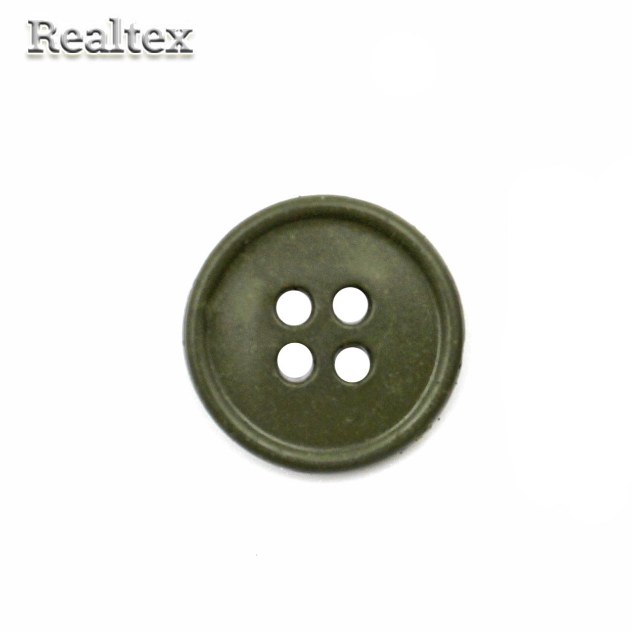 Пуговицы 4 прокола 17мм КЛ 17-4 цв.471 хаки 
