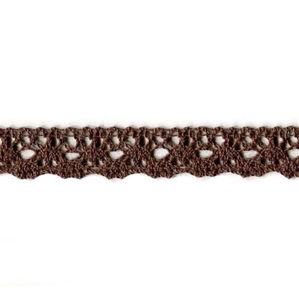 Кружево вязаное  20мм 20.01.015 цв.10 коричневый