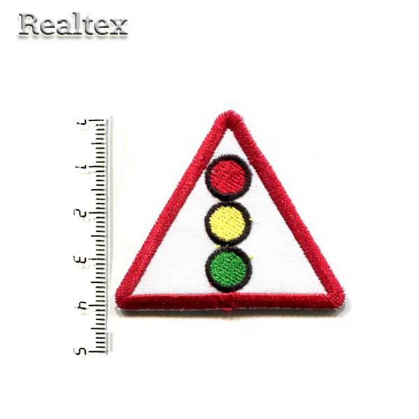 Термоаппликации 213 "Светофор" цв.белый 