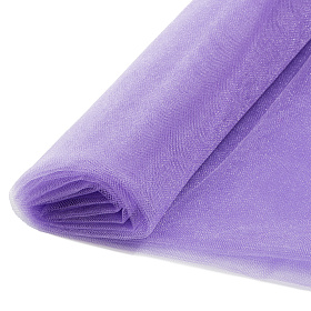 Фатин K.TRM шир.300см блестящий средней жёсткости (5м) цв.21 сиреневый