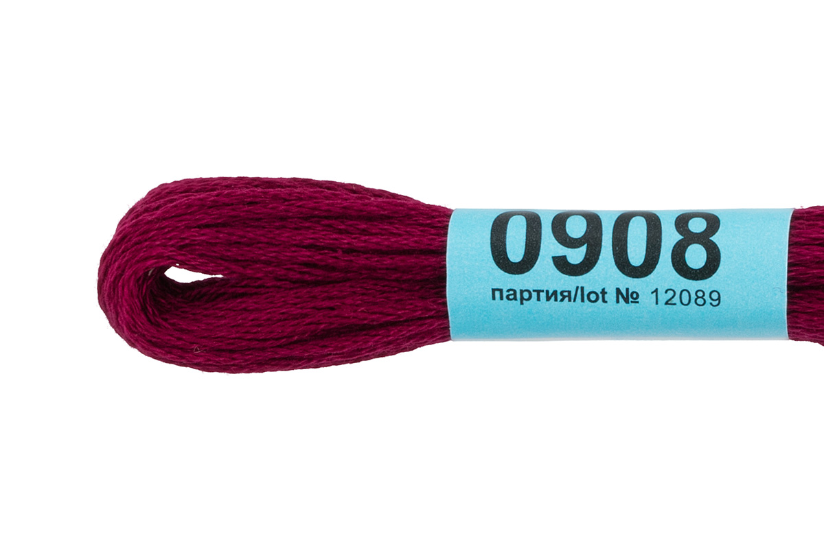 Мулине "Гамма" цв.0908 бордовый