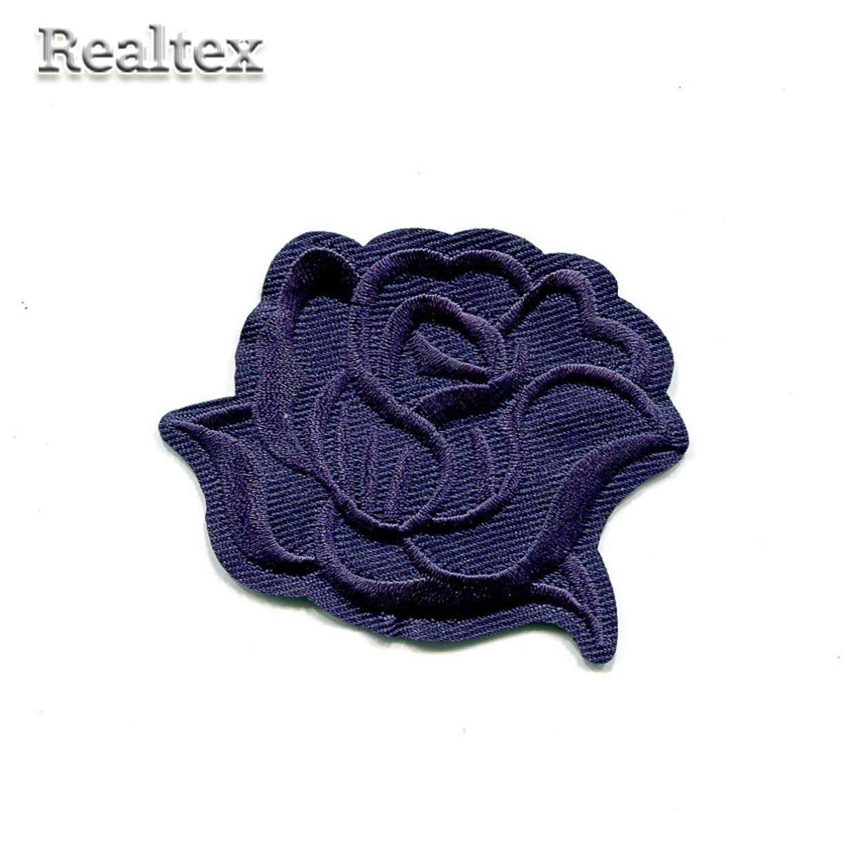  Термоаппликации Realtex H-0902 "Роза" цв.синий