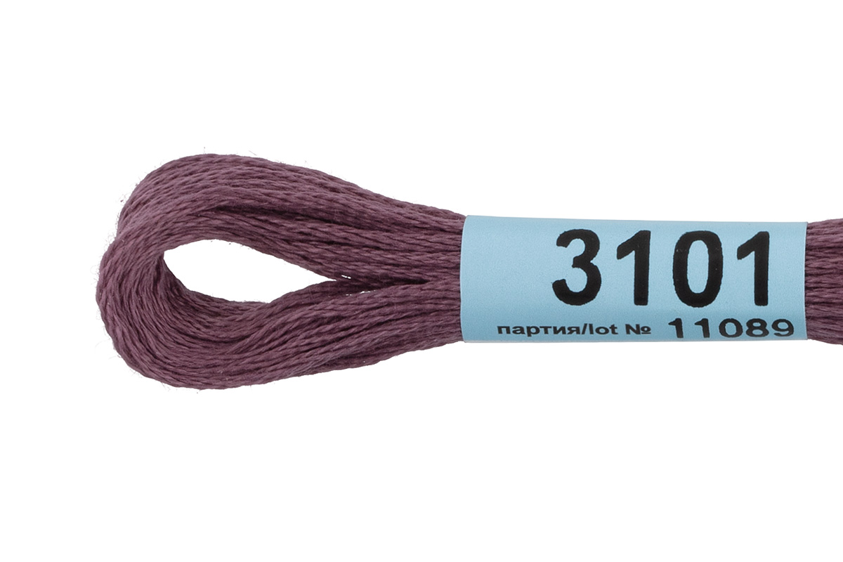 Мулине "Гамма" цв.3101 т.серо-сиреневый