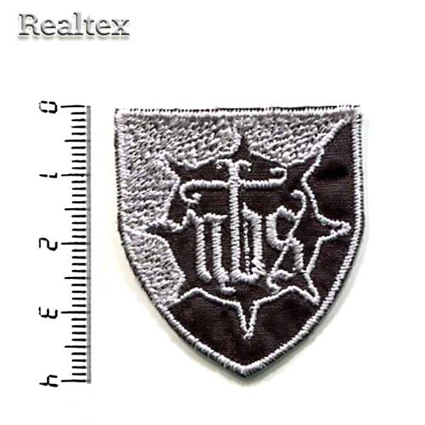 Термоаппликации 50108 "Герб" цв.черный/белый