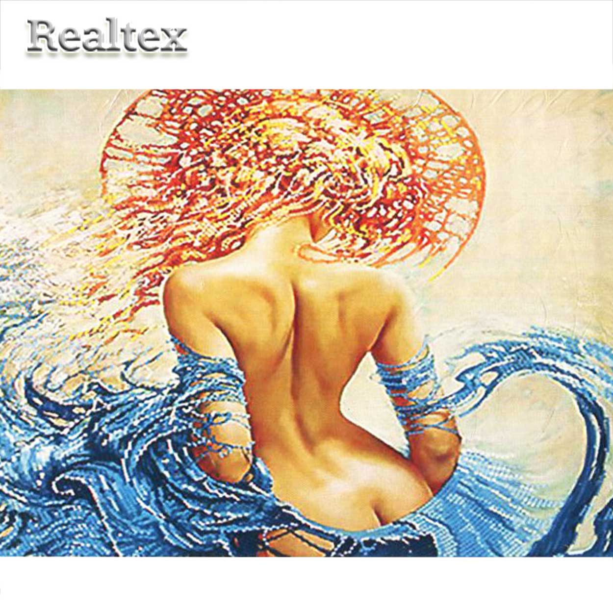 Набор для рукоделия (алмазная техника) Realtex 30*40см YSH 76335 (на подрамнике)