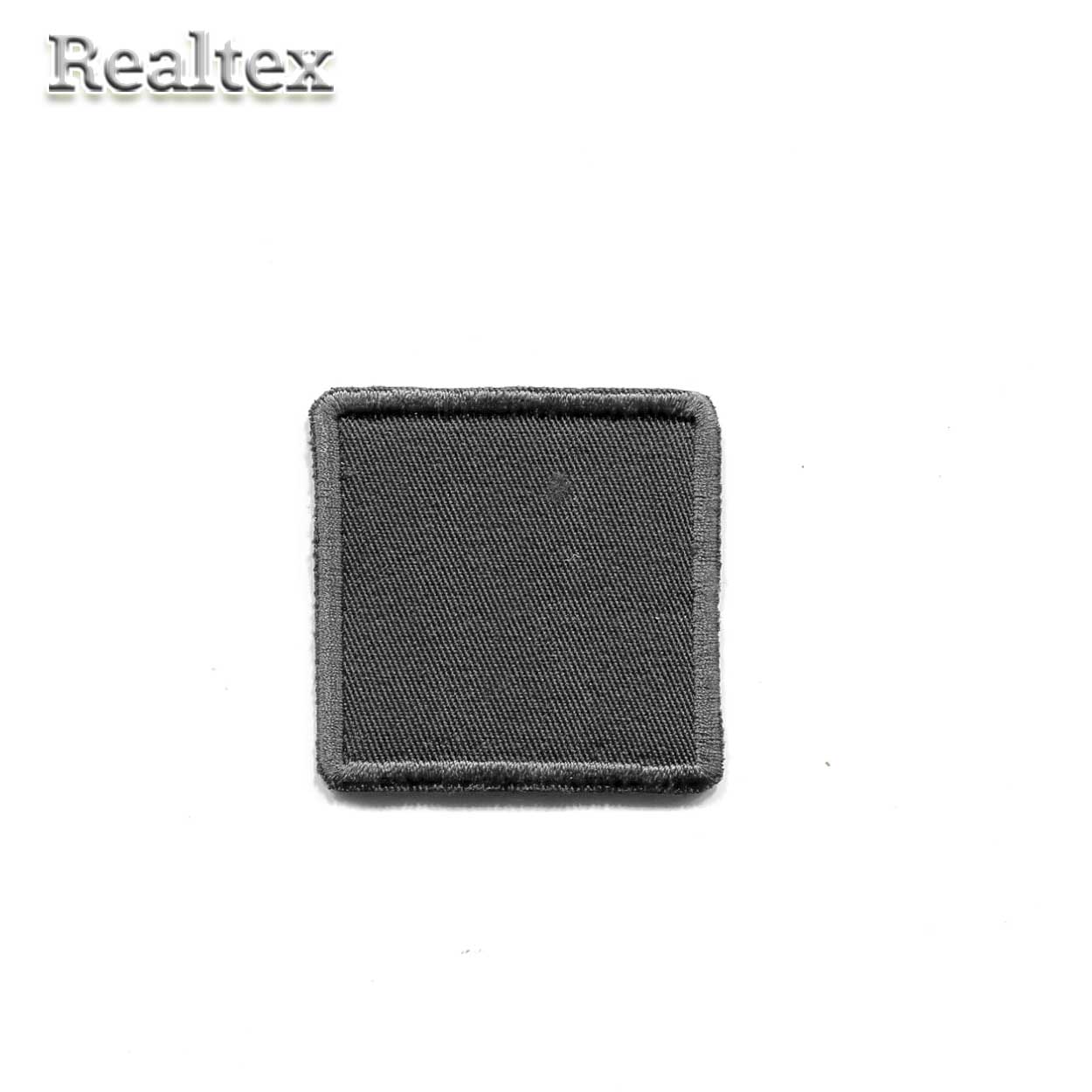 Термоаппликации 010 "Квадрат" цв.серый 