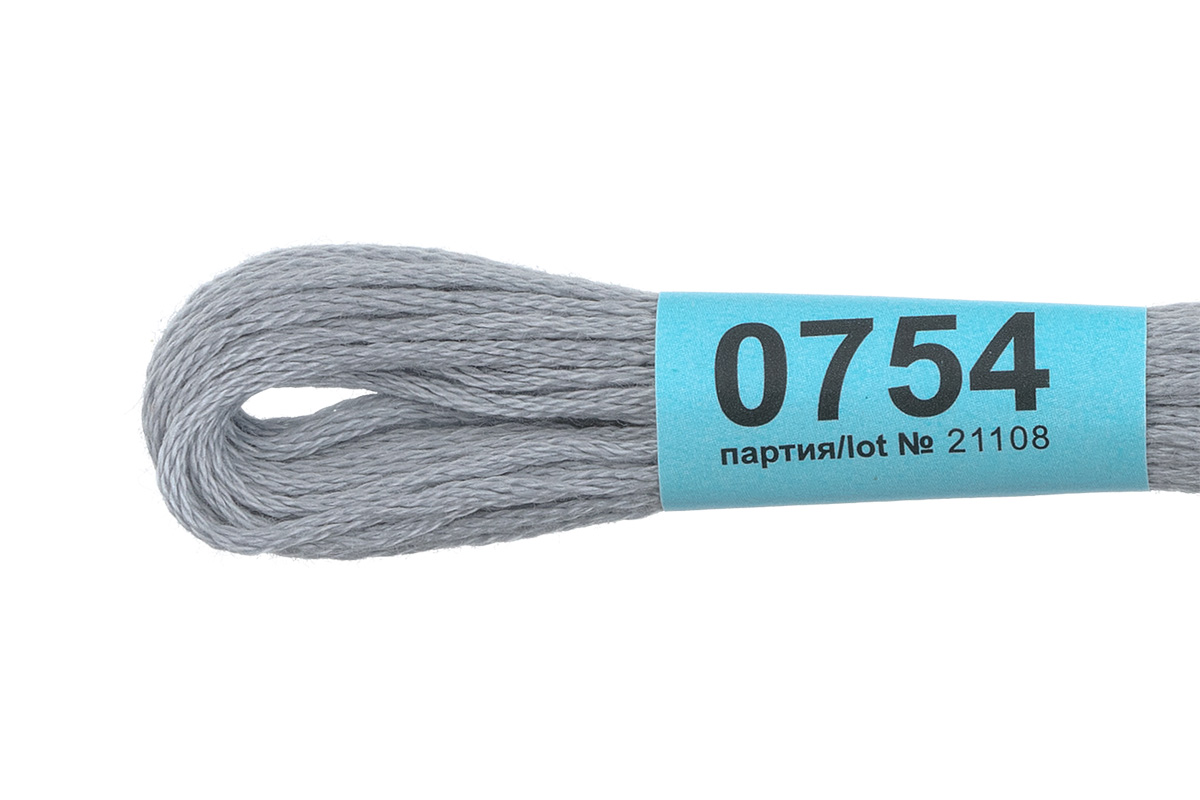 Мулине "Гамма" цв.0754 серо-голубой